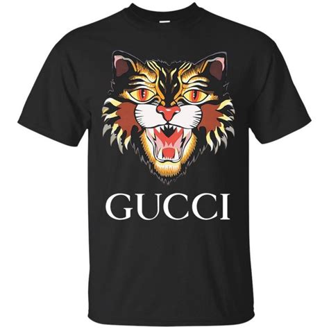 gucci t shirt womens replica|angry cat t shirt gucci.